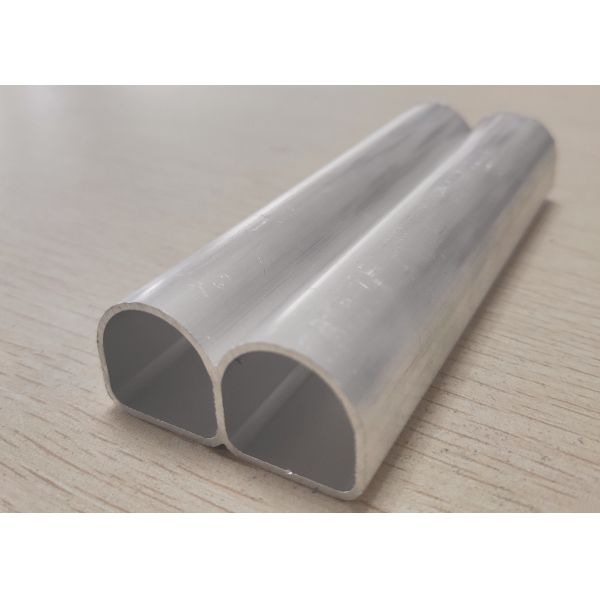 Quality D - Type Aluminium High Frequency Welded Pipes For Radiator Heat Exchanger Intercooler Oil Cooler CAC for sale