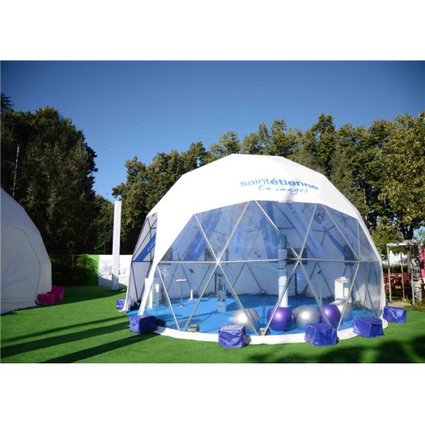 Buy cheap 100 People Modular Structure Dome Event Tent With Clear Sidewall from wholesalers