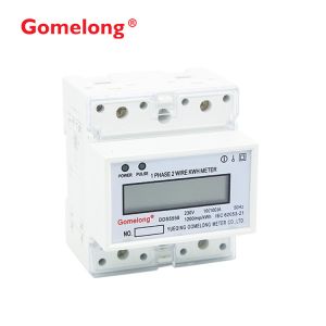 Buy cheap Large-Scale Integrated Circuits Single Phase Din Rail Watt Hour Meter With LCD Display from wholesalers