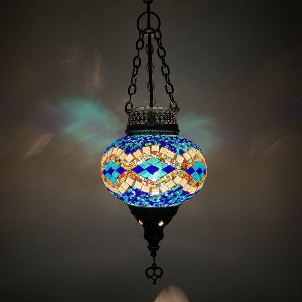 Rustic Vintage Turkish lamp kitchen island light(WH-DC-38)