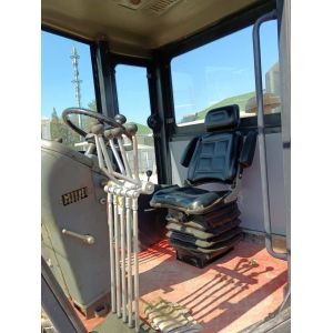 Cummins Engine Enclosed Cabin Grader with Rear Ripper Attachment