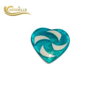 Heart Shape Transparent Custom Soap Bars Mint Fragrance 2 Years Shelf Life