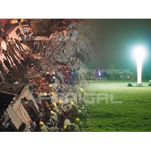 110000lm 230v 120v CRI>65 Blow Up Light Tower