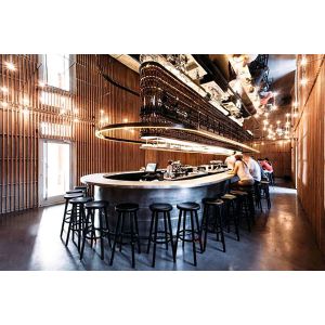 Buy cheap Special Shape Wine Cellar Racks Wall Mounted Matt Black from wholesalers