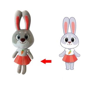 Buy cheap Kawaii Plush Stuffed Bunny Toy With EN71 Certification from wholesalers