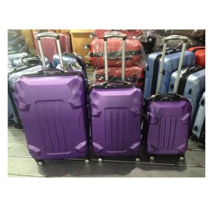 Buy cheap Set Of 3 Hard Shell Spinner Trolley Luggage Set With 4 Double 360 Degree Rotating Wheels from wholesalers