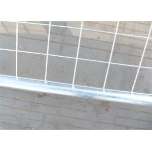 Buy cheap Anti Rust Temporary Fence Panels Galvanized Construction Fencing Removable from wholesalers