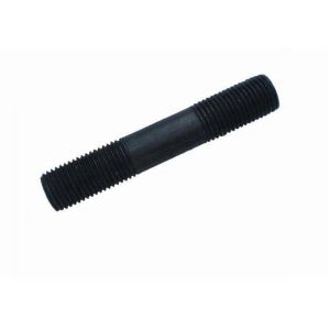 Black Double End Threaded Rod , Double Threaded Stud Carbon Steel ASTM 3/8 0.39