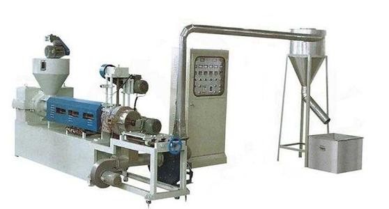 Buy cheap PVC Plastic Granules Machine , Double Screw High Speed Pelletizer Extruder from wholesalers