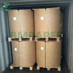 Uncoated Brown Kraft Paper 70gsm75gsm For Cement Packinging Bag Printable Outer