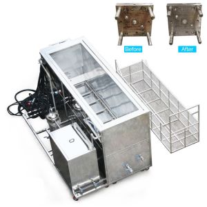 Buy cheap 2 Tank Ultrasonic Cleaning Equipment 266L , Injection Mold Cleaning Machine from wholesalers
