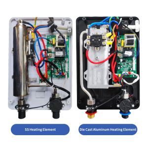Buy cheap Custom Induction Water Heater 6KW Endless Touch Button Contorl from wholesalers