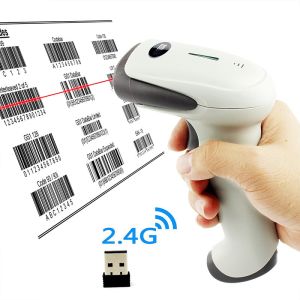 Buy cheap Dual Mode Symcode Wireless Barcode Scanner USB Receiver And Built - In 512K Memory from wholesalers