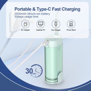 5 Modes 200ML Rechargeable Portable Oral Irrigator Travel Cordless Dental
