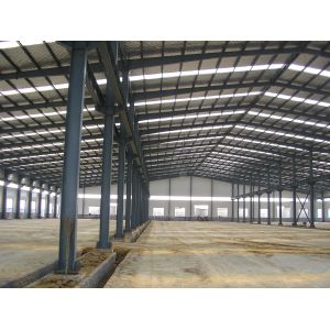 Large Span Steel Structure Building Portal Frame Prefab Light Gauge Steel