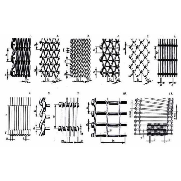 Quality stainless stee oven used l conveyor belts for sale