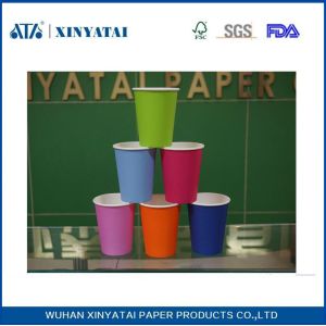 Buy cheap Disposable Single Wall Hot Drink Paper Cups / Custom Printed Paper Coffee Cups 7.5oz from wholesalers