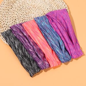 Absorbing Sweat Elastic Yoga Running Headbands Breathable Stretchy