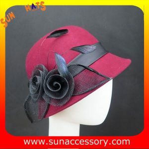 Buy cheap 2323 Sun Accessory customized fashion winter wool felt lace hats ,women hats and caps wholesaling from wholesalers