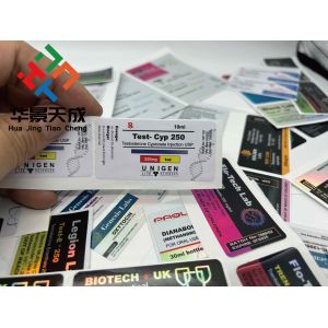 Buy cheap Injection Oil Glass Vials Labels  10ml Vial Labels from wholesalers