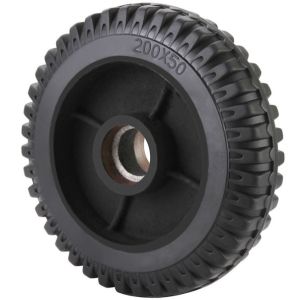 Buy cheap 8 Inch Mold On Rubber Cast Iron Wheel from wholesalers