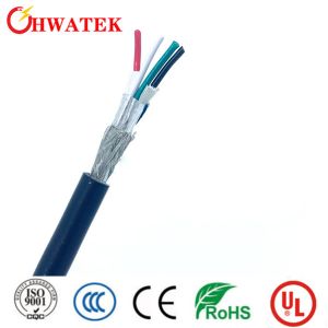 Buy cheap Electrical Flexible Braid Shielded Cable UL2464 AWM 2464 62Cx24AWG+ADB from wholesalers