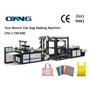 Buy cheap CE Certification D - Cut Non Woven Fabric Bag Making Machine With 5 Sets Ultrasonic from wholesalers