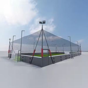 Buy cheap Professional Portable 7 A Side LDK20017B Aluminum Alloy Soccer Cage Customizable For On Football Field Sports Pitch from wholesalers