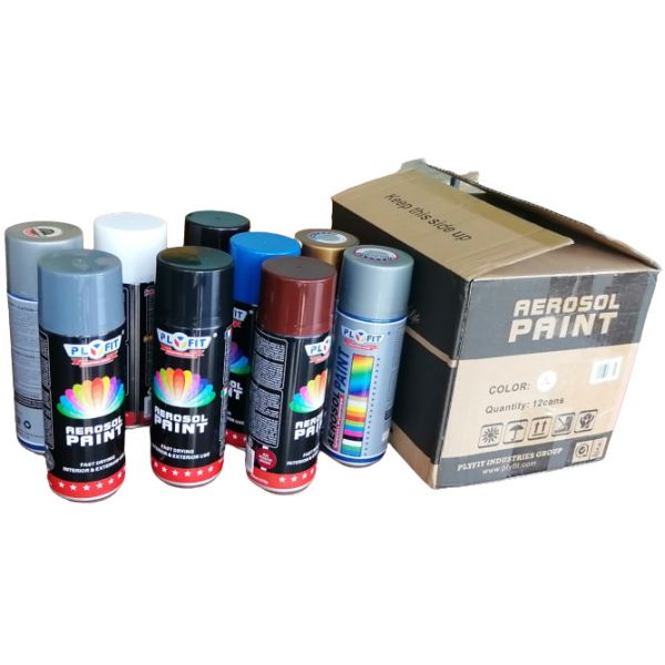 Quality Waterproof 400ml all purpose spray paint Fast Drying Acrylic Paint for sale