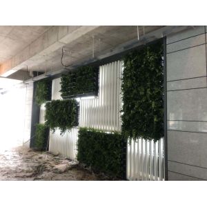 Buy cheap Vertical Green Black PP Plastic Flower Pot for Stacking Used With Flower/Green Plant from wholesalers