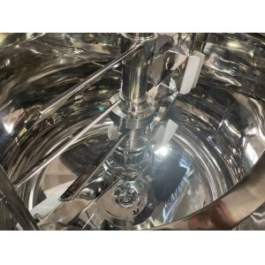 Chemical liquid soap making machine homogenizer mixer cosmetic heating stainless