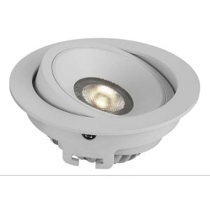 Buy cheap 520lm 3000K Adjustable LED Recessed Downlight with 25° Bean angle from wholesalers