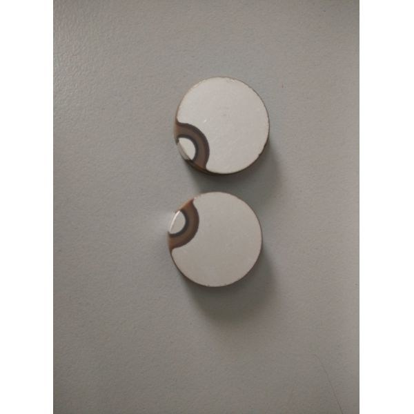 Quality Customized Pzt Piezoelectric Ceramics Silver Electrode In Same Side for sale