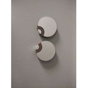 Buy cheap ROSH Round Shape Piezo Ceramic Plate Crimping Edge from wholesalers