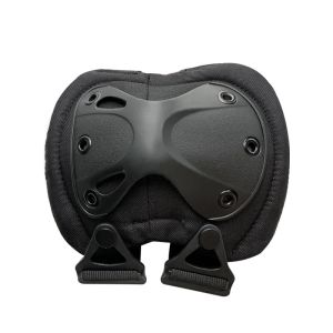 Buy cheap Thick Black Polyester Safety Protection Gear Durable Elbow and Knee Pads with 6 Holes from wholesalers