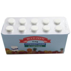 Buy cheap Cyproheptadine Tablets 4mg sedating antihistamines durg, BP/USP GMP from wholesalers