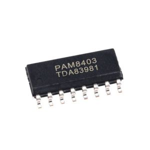 Buy cheap PAM8403DR-H SOP-16 Audio amplifier chip electrical component IC 3W mono class D audio power amplifier from wholesalers