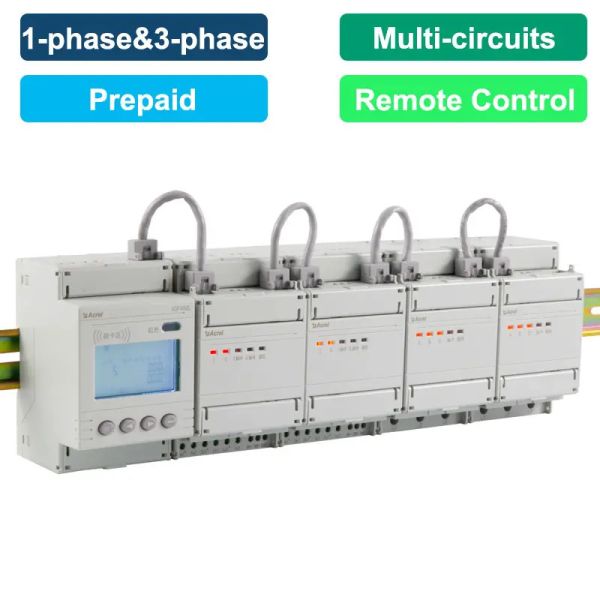 Buy cheap Multi Circuits Prepaid Energy Meter 1 Phase 3 Phase from wholesalers