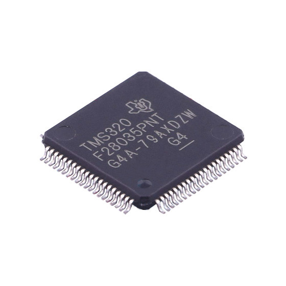 TMS320F28035PNT IC Electronic Components MCU 32-bit C2000 C28x RISC 128KB Flash