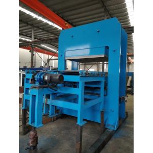 Ce Certified Steel Vulcanizing Press Machine With Plc Control System