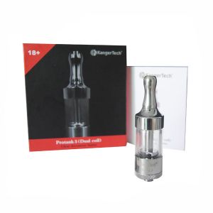 Buy cheap Electronic Cigarette Kangertech Dual Coil Unit Glass Atomizer Protank 3 from wholesalers