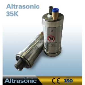 Buy cheap Replacement 35Khz 1200 Watt Herrmann Ultrasonic Transducers With Protective Housing from wholesalers