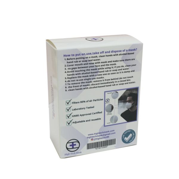 Quality Customized Mailing KN95 Mask Custom Corrugated Boxes for sale