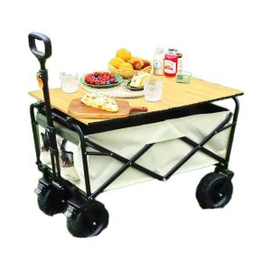 Buy cheap 300LBS Iron Collapsible Garden Wagon Foldable With Heavy Duty Capacity from wholesalers