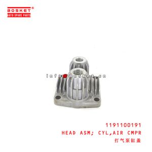 1-19110019-1 Air Compressor Cylinder Head Assembly for ISUZU FSR32 6BG1 6HE1T