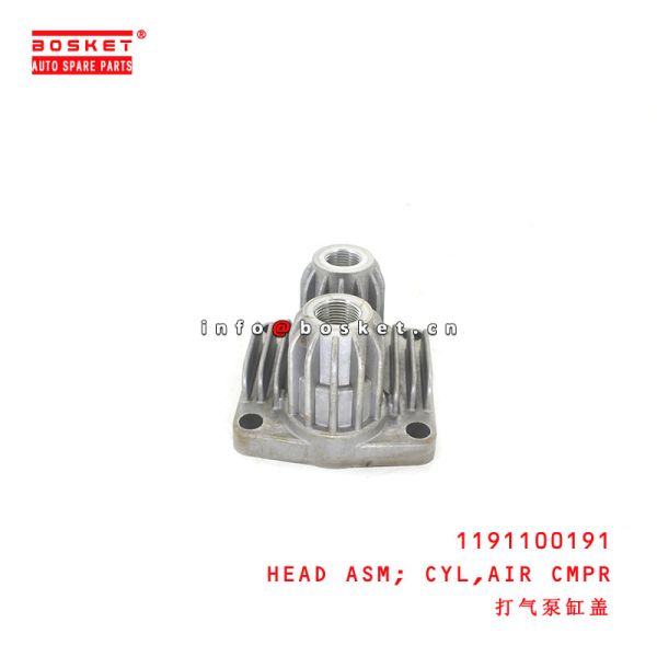 Quality 1-19110019-1 Air Compressor Cylinder Head Assembly for ISUZU FSR32 6BG1 6HE1T 1191100191 for sale