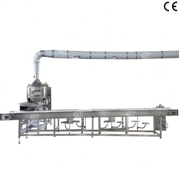 Quality SUS304 Adjustable Speed Industrial Conveyor Belt 500kg/h for sale