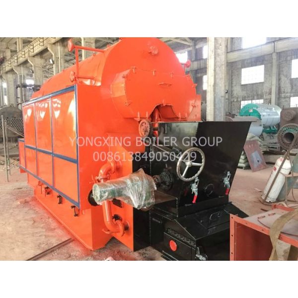 Quality Horizontal Coal Fired Steam Boiler , Single Drum Industrial Biomass Boiler 1-20 T/H for sale