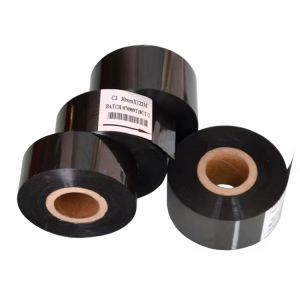 Buy cheap Expiration date ribbon Width 30mm length 100M Hot Foil Printing Ribbon for date coding foil from wholesalers