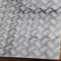 China ASTM 6061 Diamond 5 Bar Aluminum Checker Plate 1200mm Width 0.5mm ISO Certificate For Floor for sale